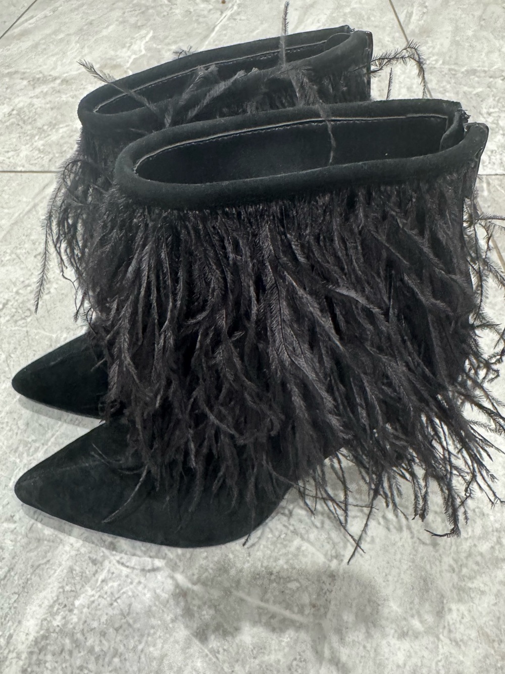 Raye Feathered Boots